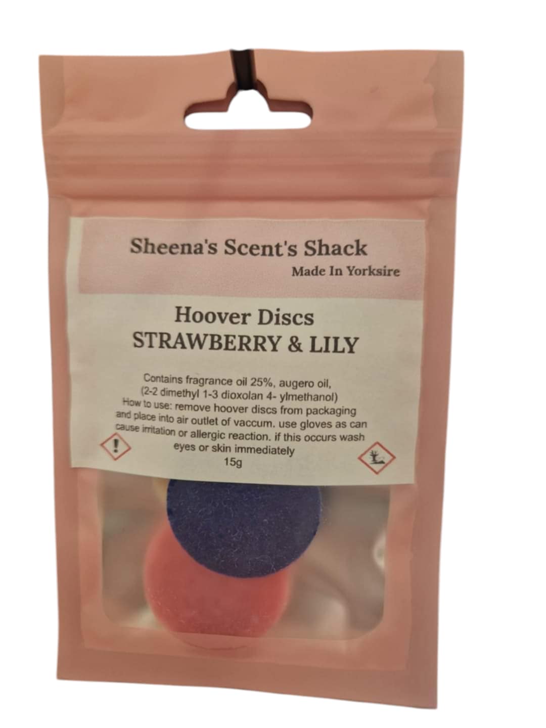 Scented Hoover DIscs